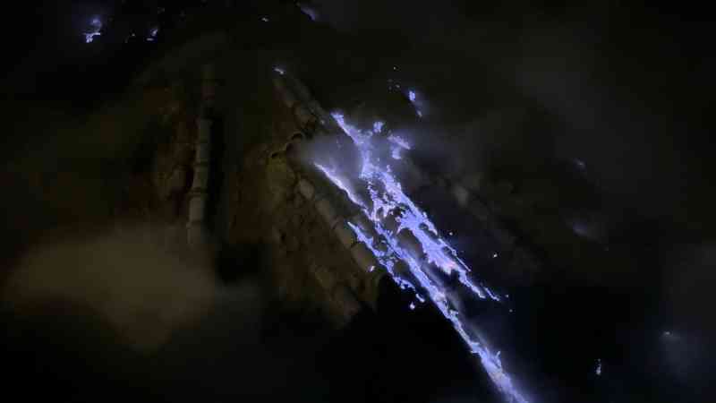 Mount Ijen Blue Flames