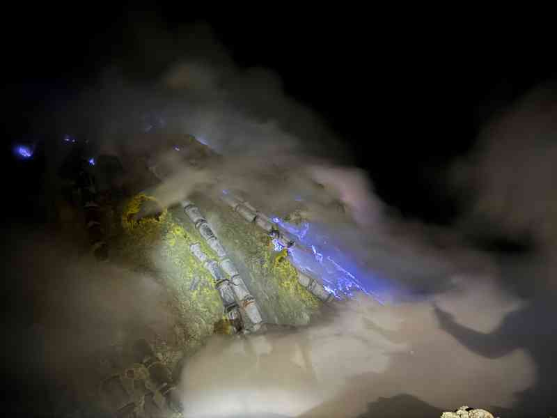 Mount Ijen Blue Flames