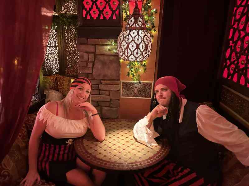 Pirate Day-Hexagon, Locked Room, Casbah, Chilitos