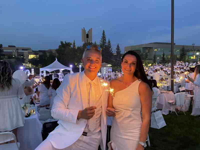 Diner en Blanc