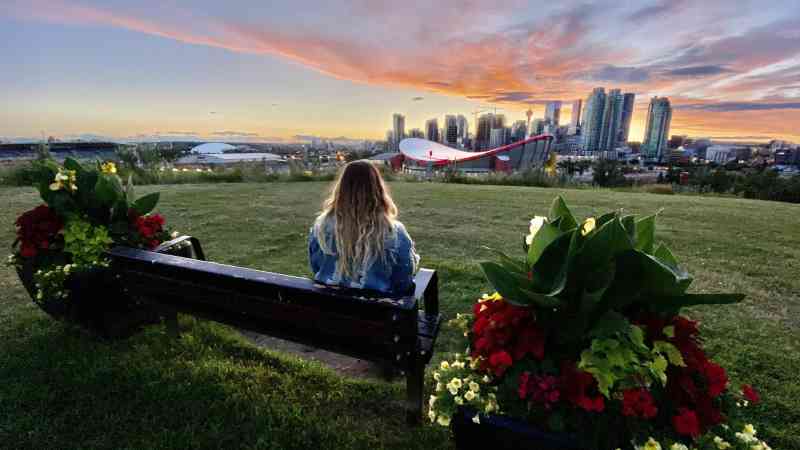 Sunset at Scotsman's Hill