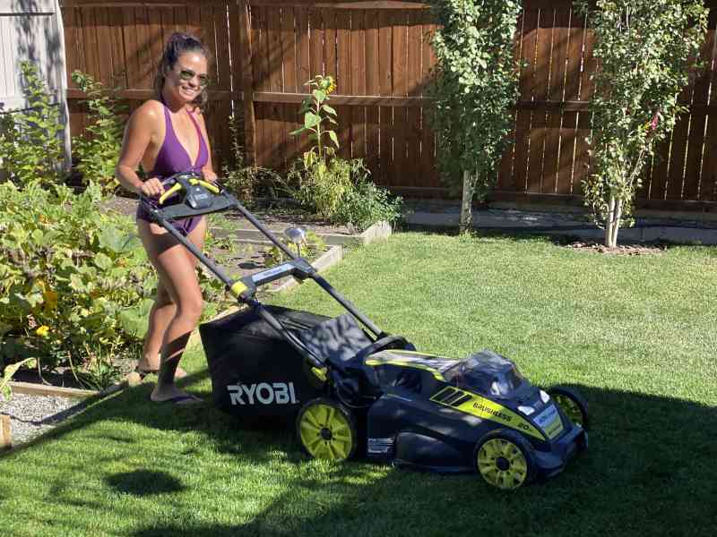Mowing Grass