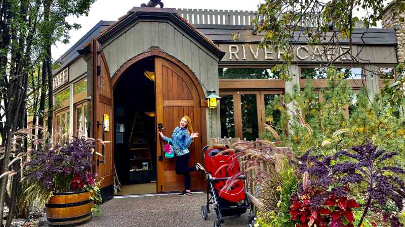 River Cafe & Lime Scooters