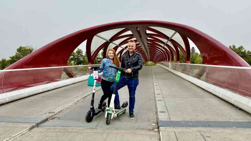 River Cafe & Lime Scooters