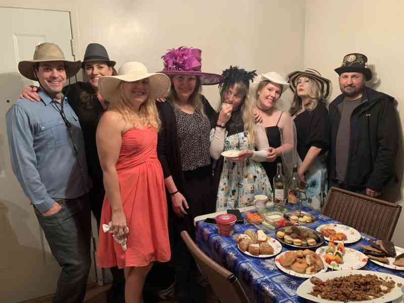 Amanda's Fancy Hats Party