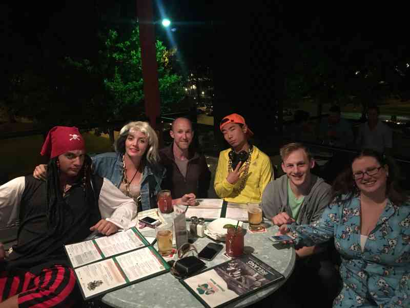 Spontaneous Costume Night