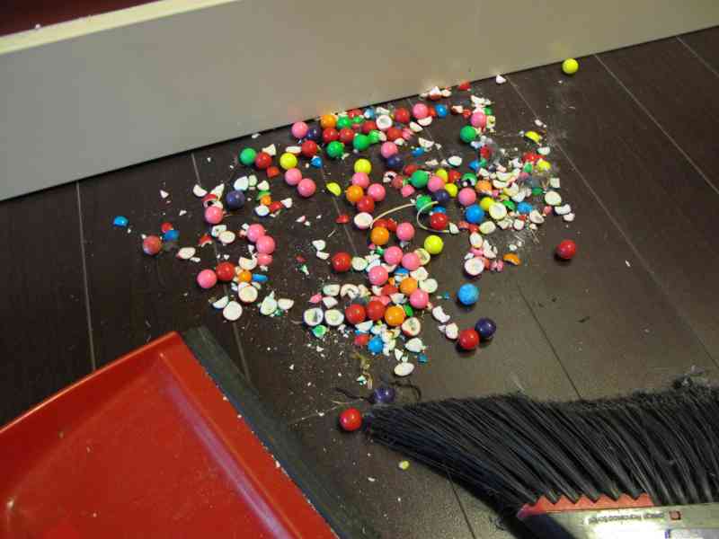 Gumball Fight Aftermath