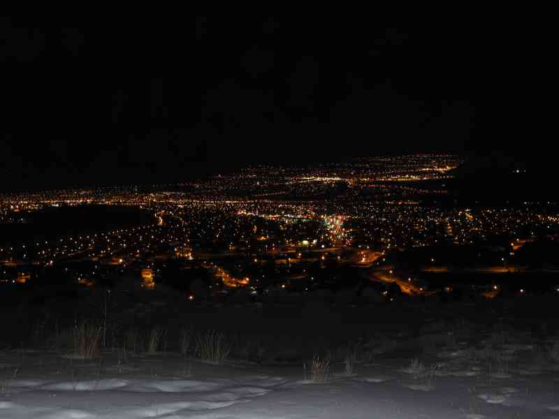 Kamloops at Night