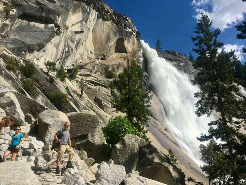 MIST TRAIL @ YOSEMITE NATIONAL PARK