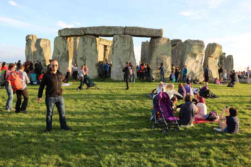 Stonehenge on the Strawberry Full Moon Summer Solstice!