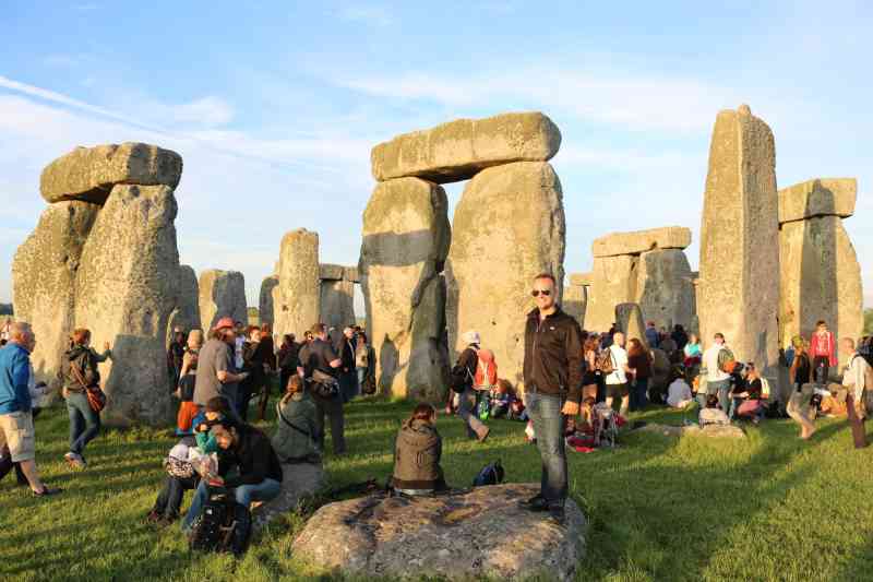 Stonehenge on the Strawberry Full Moon Summer Solstice!