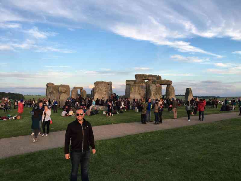 Stonehenge on the Strawberry Full Moon Summer Solstice!