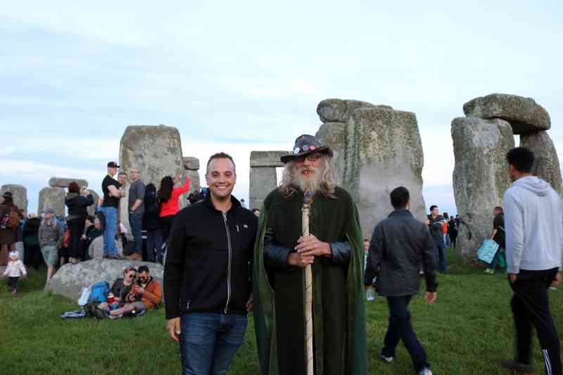 Stonehenge on the Strawberry Full Moon Summer Solstice!
