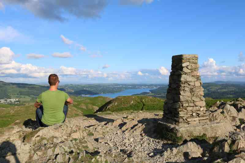 Loughrigg Fell and Lake Windermere View Hike