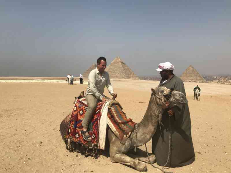 Pyramids at Giza Camel Ride