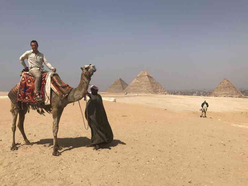 Pyramids at Giza Camel Ride