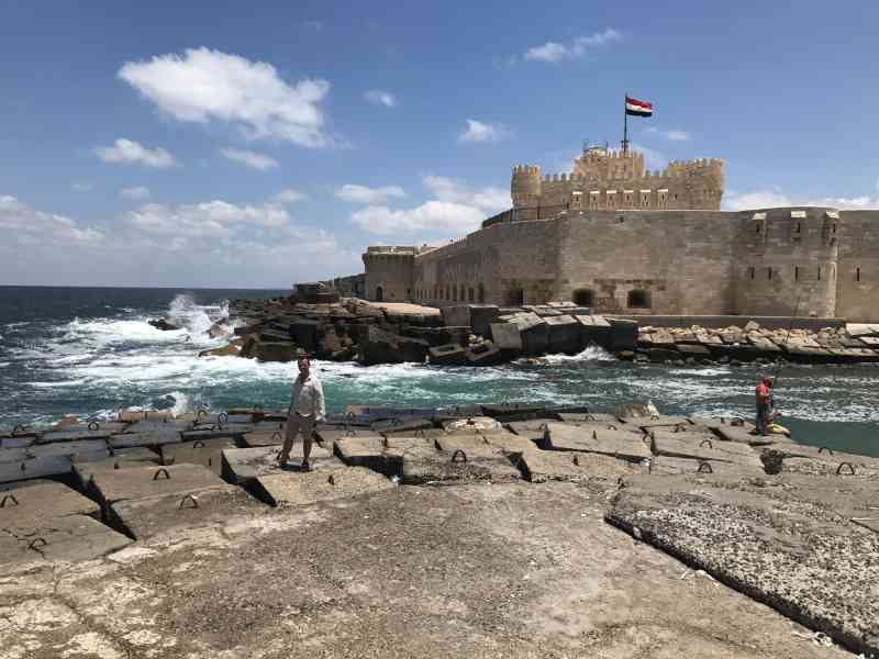 Old Site of Lighthouse of Alexandria (Citadel of Qaitbay)