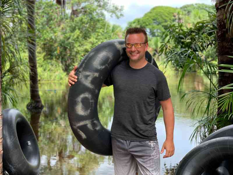 River Tubing on the Rio Formiga in Cardosa
