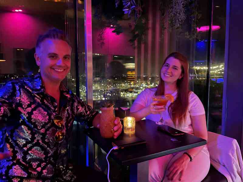 SkyLounge Amsterdam with Andressa