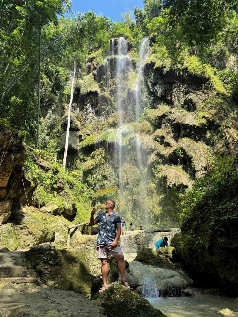 Tumalog Falls via Motorbike