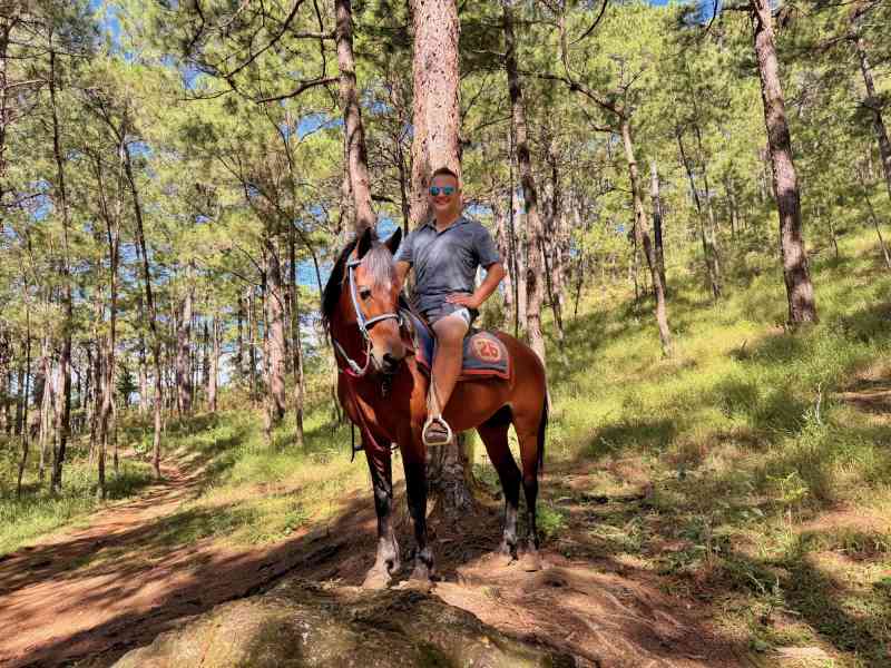 Horseback Riding at Camp John Hay Yellow Trail