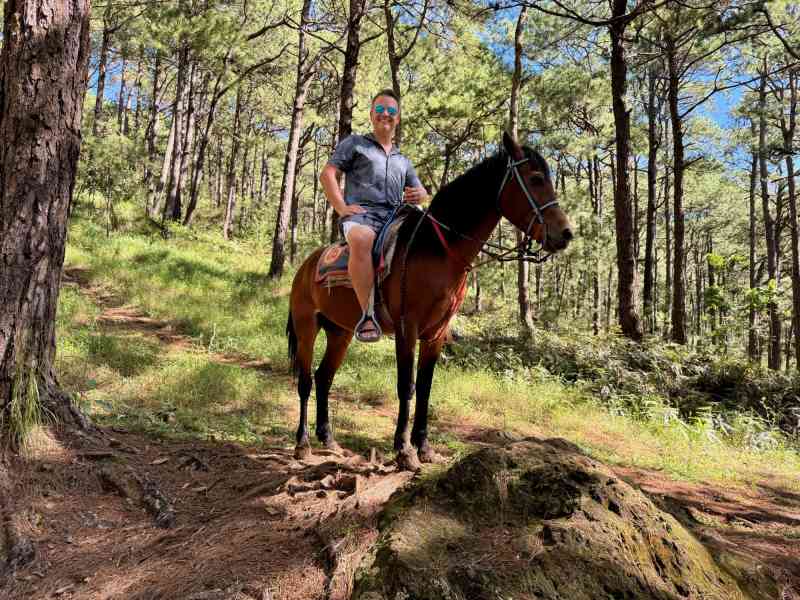Horseback Riding at Camp John Hay Yellow Trail
