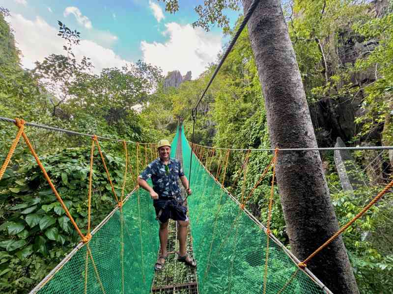El Nido Via Ferrata Canopy Walk to Taraw Cliff