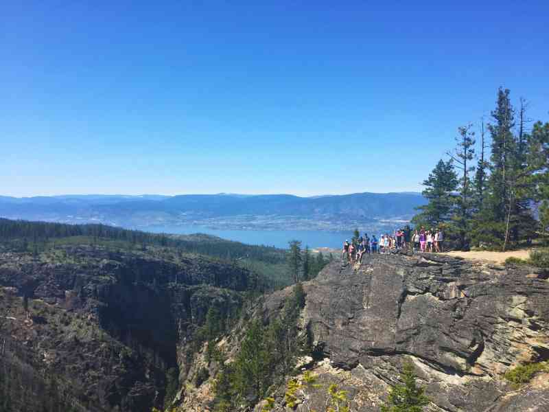 Myra Canyon: Full Loop/ Lisa