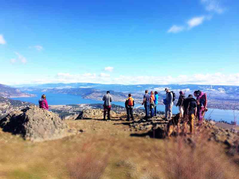 Sunny day on Mount Boucherie